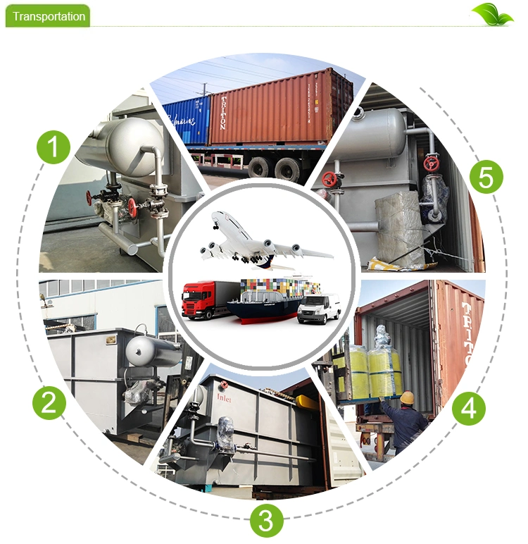 Dissolved Air Flotation Wastewater Treatment Machine Daf for Slaughtering House Sewage Treatment