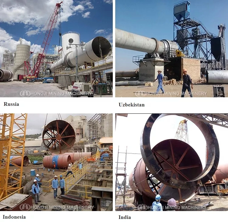 Ceramsite Lwa Leca Production Line Cement Lime Rotary Kiln